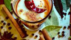 Cocktail spicy winter