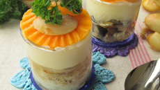 Verrine bretonne traditionnelle