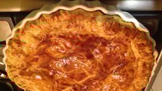 Tourte aux pommes de terre et champignons de Paris