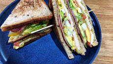 Club-Sandwich au poulet