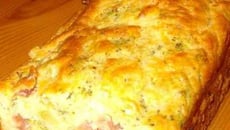 Cake brocoli jambon cru