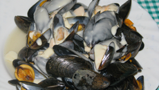 Moules au maroilles faciles