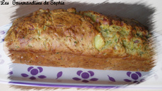 Cake safrané à la courgette