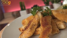 Émincés de poulet panés