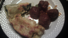 Cannelloni aux épinards maison