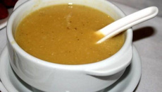 Soupe aux lentilles