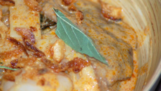 Curry Rouge de canard aux litchis