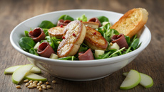 Salade Folle au foie gras