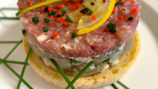 Tartare de fête aux St-Jacques