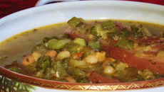Soupe au pistou provençale