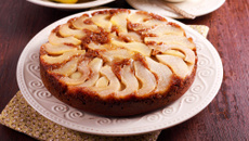 Moelleux aux poires façon tatin
