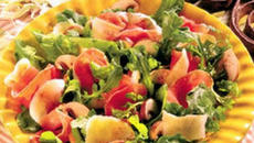 Salade de jambon sec, roquette et parmesan