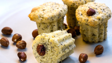 Petits cakes pavot noisette