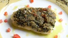 Pavé de cabillaud en croûte d'herbes