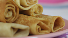 Roulés de crêpes