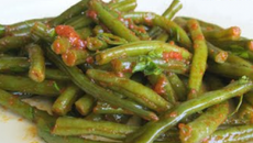 Haricots verts à la 'pugliese'
