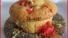 Cupcakes aux pralines roses