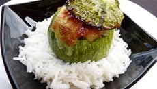 Petite courgette farcie