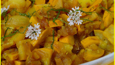 Chutney de courgettes jaunes