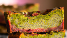 Cake aux pestos verde et rosso