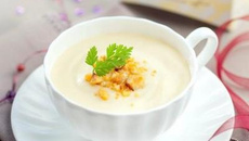 Crème de Boursault et crumble
