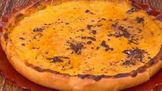 Tarte à la crème d'orange et poudre d'amande