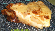 Clafoutis pomme toblérone