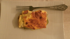 Gratin de courgettes et endives au Camembert