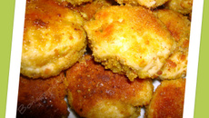 Nuggets de poulet aux pistaches et bleu danois