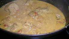 Porc au curry