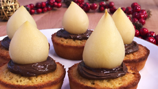 Moelleux noisette Nutella poire