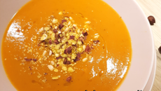 Velouté de courges au gingembre