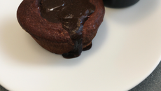 Moelleux au chocolat à cœur fondant et crème anglaise