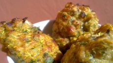 Bouchées de courgette au fromage