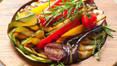 Salade de légumes grillés