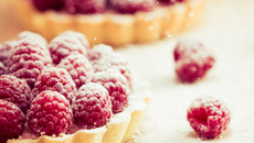 Tartelettes aux framboises