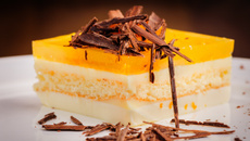 Layer cheesecake à l'orange