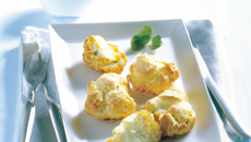 Petits choux farcis au fromage de brebis