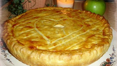 Tarte chaude aux pommes à la canadienne