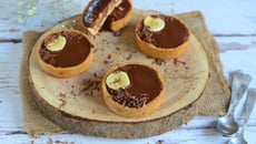 Tartelettes healthy au chocolat et banane
