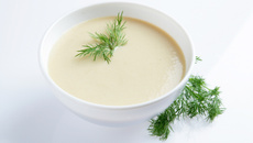 Crème de navets caramélisés au Porto