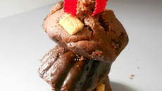 Madeleines au chocolat maison