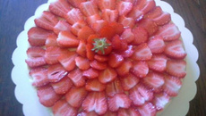 Tarte sablée vanillée aux fraises