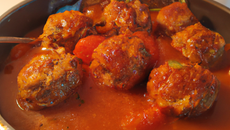 Boulette de viande à ajouter à la soupe ou la sauce tomate