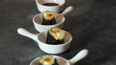 Maki de pommes de terre et abricots