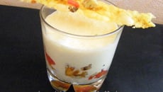Verrine aux légumes du soleil et sauce au paprika