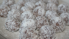 Truffes au chocolat noix de coco