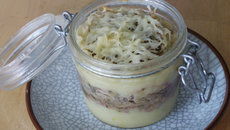 Parmentier de confit de canard