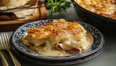 Gratin dauphinois au blanc de poulet