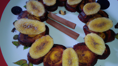 Quatre-quarts marbré bananes miel aux épices & chocolat fleur de sel